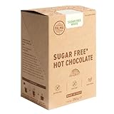 PALMA Italian Hot Chocolate Sachets - Sugar Free White Chocolate - No Added Sugar | 250g (10 Servings)