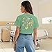 IFQ Womens Occupational Therapy Shirts OT Month Sunflower T-Shirt Occupational Therapist Tee
