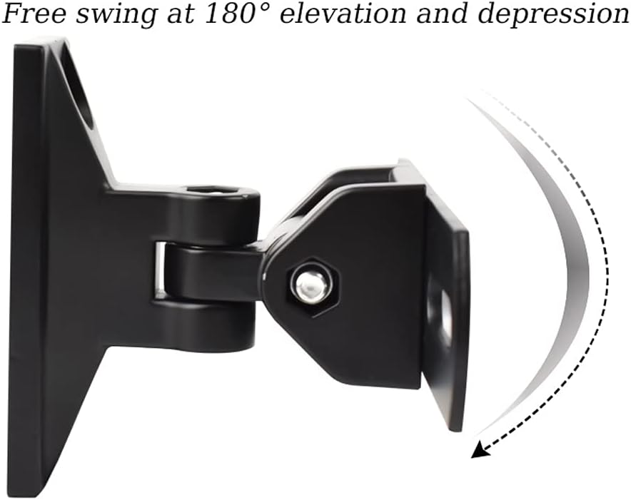 Speaker Mounts Speaker Wall Bracket Surround Ceiling Wall Speaker Bracket, Used for Office Living Room Meeting Room Dining Room Speaker Bracket Speaker Bracket Universal