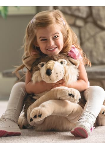 Wild Republic 82332 - Floppies, Wolf, 76 cm - Kuscheltier aus Plüsch, 30', ['Gray', 'Brown', 'White']