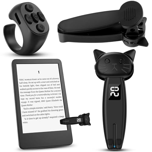 Vicloon Télécommande Tourne Page Kindle, Tourne-Page à Distance pour Lire des Romans/Prendre des Photos/Aimer la Vidéo, Mode Bluetooth/Clé, Tourne Page Liseuse pour Android/Kindle/Phones/Tablettes Vicloon Télécommande Tourne Page Kindle, Tourne-Page à Distance pour Lire des Romans/Prendre des Photos/Aimer la Vidéo, Mode Bluetooth/Clé, Tourne Page Liseuse pour Android/Kindle/Phones/Tablettes