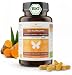 Produktbild 240 Bio Kurkuma Kapseln á 600mg, hochdosiert, zertifizierte Bio-Qualität, ohne Zusätze, Rohkost, schonende Verarbeitung bei niedrigen Temperaturen, vegan