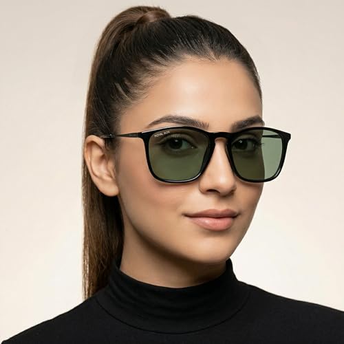 Image of ROYAL SON Polarized Stylish Sunglasses | UV Protection | Branded Retro Square | Classic | Men & Women | Medium | SG-RS8080