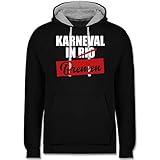 Kostüm kaputzenpullover: In der Farbe Schwarz/Grau Meliert und Größe 3XL genau das, was du gesucht hast