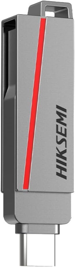 Hiksemi Dual Slim 64GB Flash Drive with USB C and USB A Connection