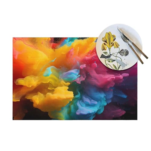 Sets de table pour mariages et fêtes - Décoration chic pour repas de vacances - 8