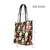 Loancwa Women's Tote Bag,Nutcracker Pattern & PU Leather Handbag, 30x9x28cm, Large Capacity with Multiple Pockets for Daily Use, Work, Travel #2