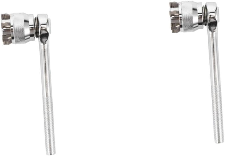 4pcs Adjustable Socket Wrench All-fitting Socket Spanner for Nuts Bolts Screws Sturdy Design Smooth Essential Hand Tool for Maintenance Tasks