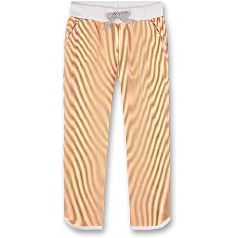 Sanetta Mädchen Hose Masche orange Pyjamaunterteil, Mandarin, 140 Cover