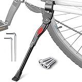 【Aluminiumlegierung】Baozun Fahrradständer mit austauschbarer verschleißfester Gummimatte, hochwertiger Aluminiumlegierung und rostfreien Schrauben.