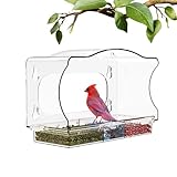 Conception de fenêtre antichute : dotée d'une technologie d'aspiration robuste, cette fenêtre pour mangeoire à oiseaux assure une adhérence ferme sur les surfaces en verre, gardant la mangeoire solidement installée même dans des circonstances environnementales difficiles, ce qui la rend idéale pour les propriétaires recherchant la tranquillité d' tout en profitant de rencontres rapprochées avec des oiseaux en visite au quotidien.