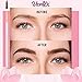 Vertex Eyebrow Brush Spoolie Comb - For Eyebrows Blending Brow Pomade | Small Angled Eyelash Brush For Longer Lashes