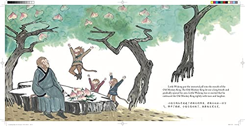 The Little Monkey King's Journey: Retold in English and Chinese