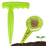 Milifox Plantoirs à Bulbes avec éChelle de Mesure,Outil Jardinage pour Planter des Grain...