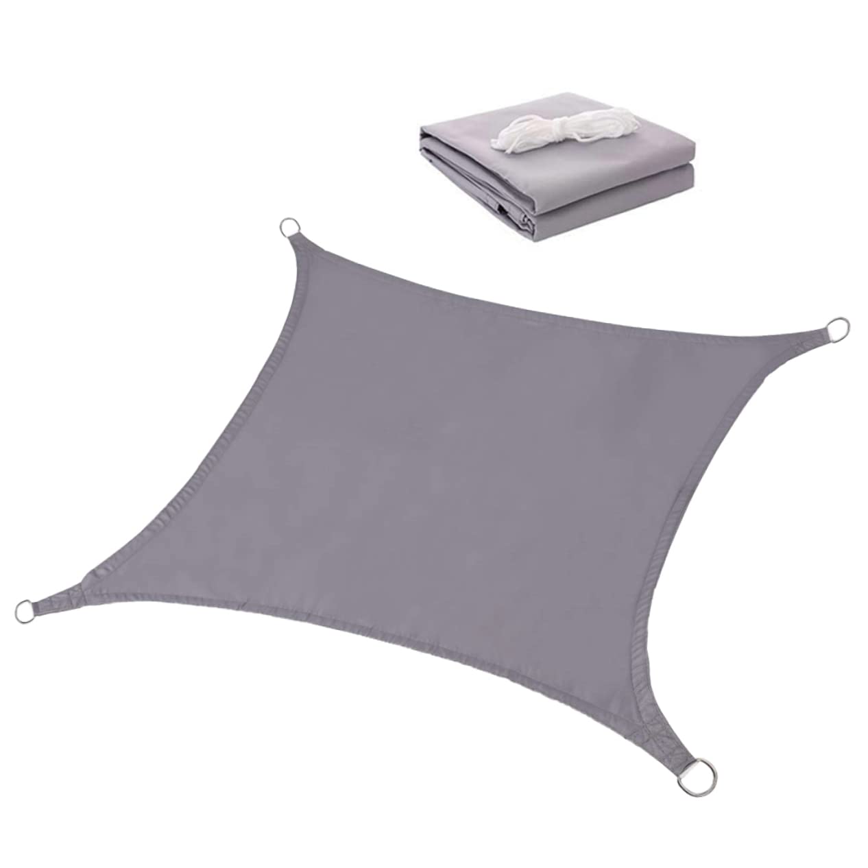 Voile d'ombrage Kisangel pour stopper la chaleur sur la terrasse et sous la pluie