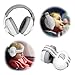 PLANTURECO 2-in-1 Adjustable Baby & Toddler Noise Cancelling Headphones - Ear Muffs for Kids 1-3 for Airplane Travel, Infant Ear Protection (0-48 Months) (White)