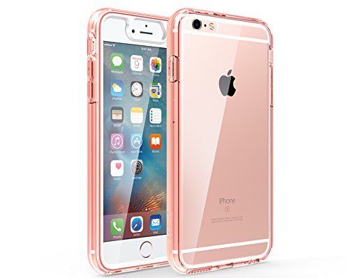 ZUSLAB Case Compatible with Apple iPhone 6 Plus / 6s Plus , [Built-in Screen Protector] Full-body Premium Cover , Dual Layer + Impact Resistant ZARUS Protection Hybrid Bumper (Rose Crystal)