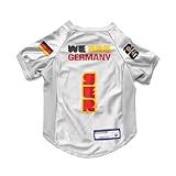 Littlearth ストレッチペットジャージー - 公式ライセンス FIFA World Cup 2026、チーム:ドイツ、サイズ:XL