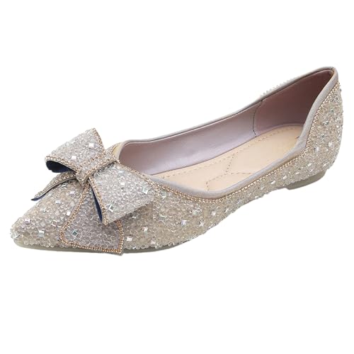 Chaussures de mariée plates : la ballerine nœud élégante pour dire oui avec grâce