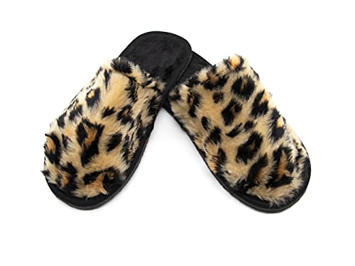 Pantufa Feminina Pelúcia Chinelo Premium Super Conforto (37, Onça Premium)