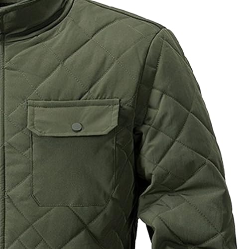 Chaqueta cálida de diamante grueso para combatir el frío sin llevar ropa pesada 2