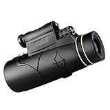 ★ 【El campo de visión está frente a usted】 Este telescopio de un solo tubo con óptica totalmente recubierta puede garantizar una excelente transmisión de luz y brillo, y al acortar la distancia entre usted y la naturaleza, proporcionándole imágenes de alta resolución con reproducción de color extremadamente precisa , Puede ayudarlo a ver casi cualquier objetivo, capturar y grabar la belleza circundante.