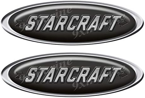 Starcade Sticker Amazon.com: Two Starcraft Classic Oval Stickers 10
