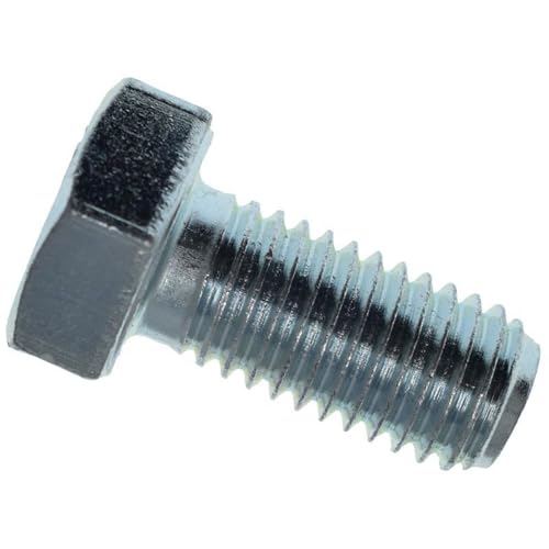 Metalmate High Tensile Set Screws Zinc Plated M12 x 25mm - Box of 25