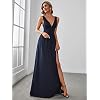 Descubre la mejor manicura y pedicura de LugoPulsa aqui 👈🏼 y pide cita Ever-Pretty-Vestido-de-Gala-Largo-para-Mujer-sin-Respaldo-Elastico-Escote-V-Profundo-Corte-Imperio-Abertura-Elegantes-Azul-Marino-50