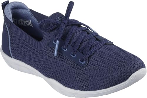 Skechers - Womens Newbury St - Comfystride Sneakers, Color Navy, Size: 8 M US