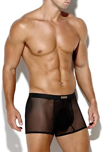 Arjen Kroos Men Sexy Mesh Boxer Briefs Stretch Breathable Shorts Hipsters Trunk Underwear