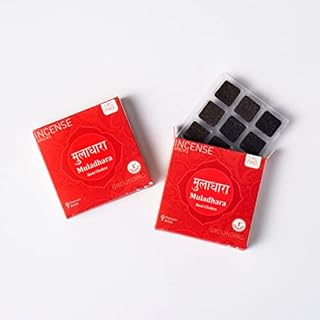 7 Chakra Incense Brick Gift Set by Aromafume | 14 Bricks & Tree of Life Exotic Burner | 2 x Sahasrara, Ajna, Vishuddha, Anahata, Manipura, Swadhisthana, Muladhara | Yoga, Meditation, Chakra Healing