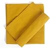 ACCENTHOME 12-Pack Cloth Napkins - 18x18 Inch 100% Cotton, Burgundy Dinner Napkins For Thanksgiving, Weddings & Everyday Use - View #3