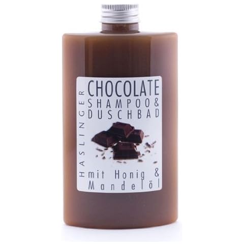 Lashuma Schokoladen Shampoo - Duschbad mit echtem Honig und Mandelöl Cover
