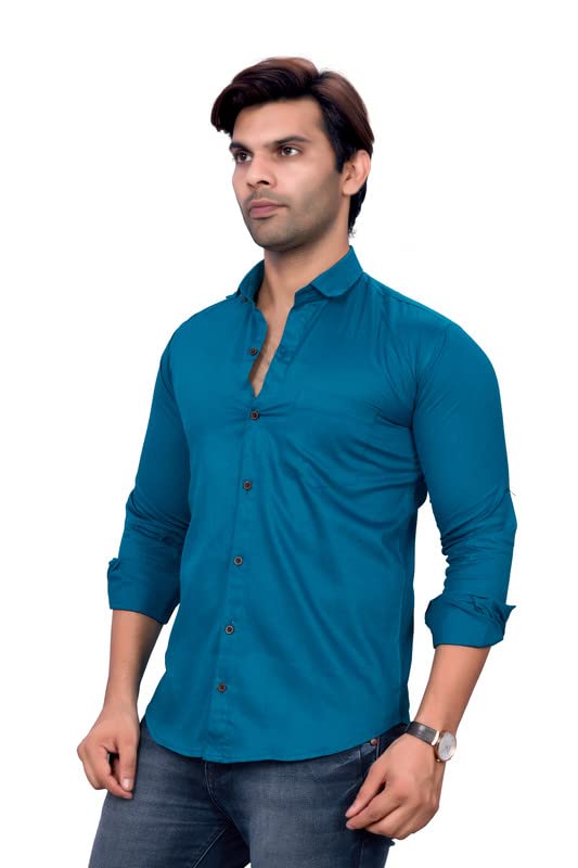 Image of Men's Cotton Regular Fit Fullsleeves Fomal Shirt