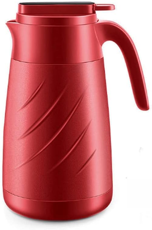 Student Dormitory Kettle Household Large-Capacity Glass Liner Intelligent Temperature Display Insulation Pot(white-Dinosaur Doodle4)