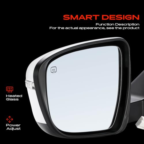 A-Premium Driver Side Power Door Mirror Compatible with Nissan by A-Premium - Used condition - Image 3