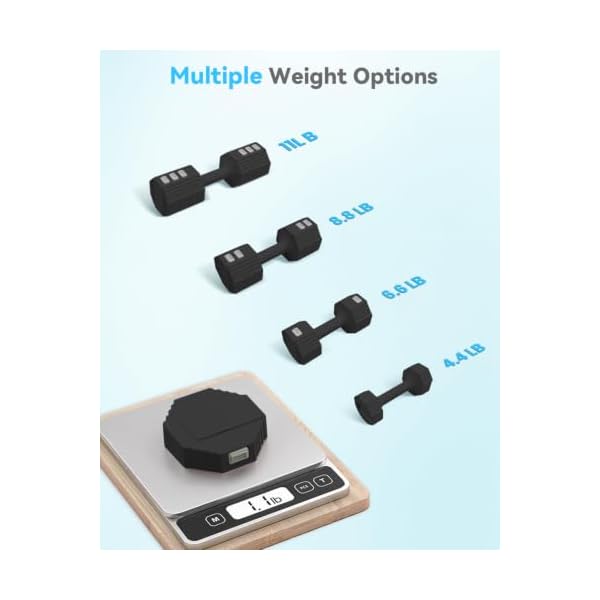 Adjustable Dumbbells Set for Women Men (11LB/15.4LB Pair) - Image 5