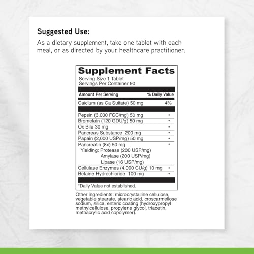 DAVINCI Labs Digestive Enzymes, 90 Tablets - image 6