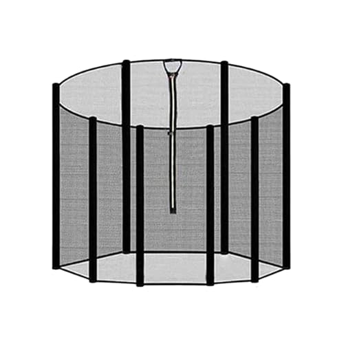 Ranley Red de cama elástica – Malla para trampolín – Resistente a la intemperie, resistente a los rayos UV, alta densidad, transpirable, red para niños y adolescentes