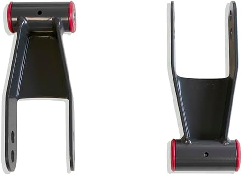 Par de jumelos traseiros MaxTrac 712120 com elevação de 2" – aço com pintura cinza
