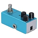 Gitarreneffektpedal Exquisites leichtes True Bypass-Effektpedal für Leistung für Gitarrenliebhaber
