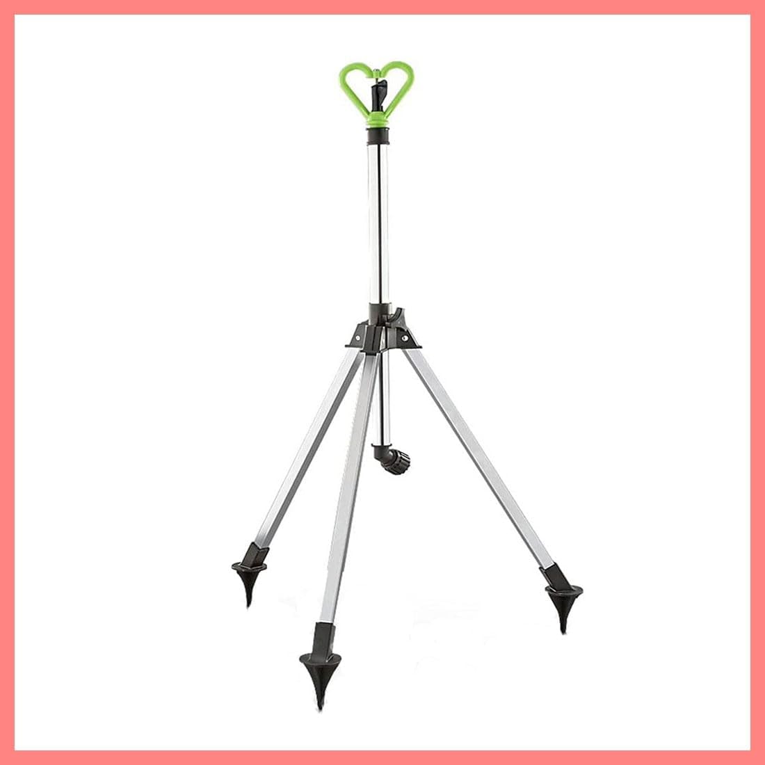 Revolving Tripod Sprinkler for Lawn Garden Adjustable 20 to 1900 Square Feet