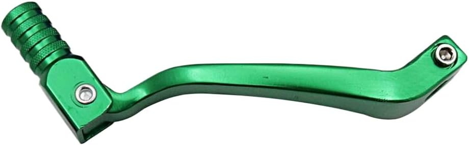Aluminum Folding Gear Shift Lever Compatible with 110 125 140 150 160 250cc Dirt Bikes Pit Bikes Universal Replacement Gear Lever(Green)