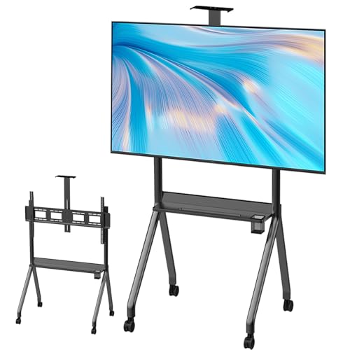 Soporte móvil con ruedas para TV de gran tamaño miniatura 1