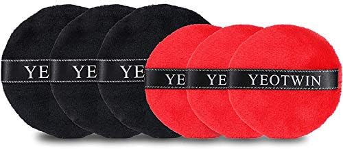 Makeup Powder Puff,Large Face Powder Puffs for Body,Soft Sponge Foundation Makeup Tool Beauty Sponges Blender For Cosmetic Multi-color (001)