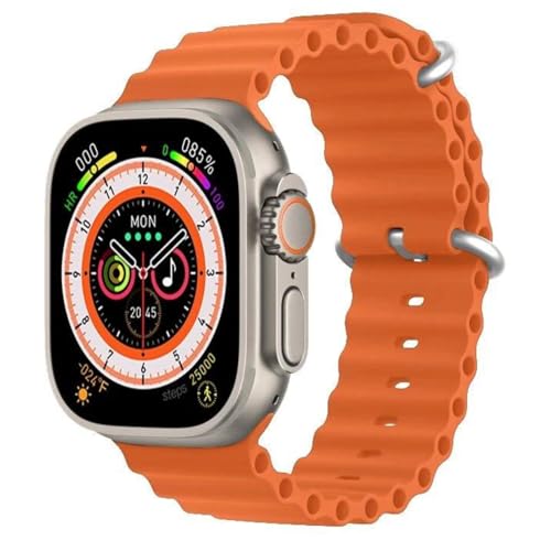 Relógio Inteligente com Mostrador Colorido, Resistente à Água, Vários Modos, Pulseira de Borracha