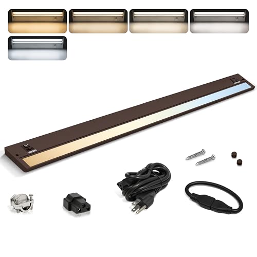 LED Under Cabinet Lighting Hardwired or Plug in - Swivel
