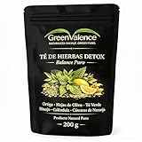 GreenValence Infusión Detox de Hierbas – Mezcla de Ortiga, Hojas de Olivo y Té Verde – Infusión Natural sin Aditivos – Mezcla de Hierbas para el Bienestar (200 g)