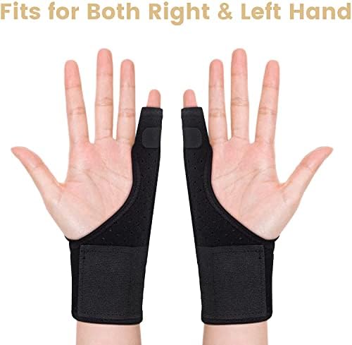 EDNYZAKRN Trigger Finger Splint, Pinky Finger Splints for Finger Pain Relief and Broken Fingers, Little Finger Brace Wrist Support for Carpal Tunnel Arthritis Tendonitis (Small)